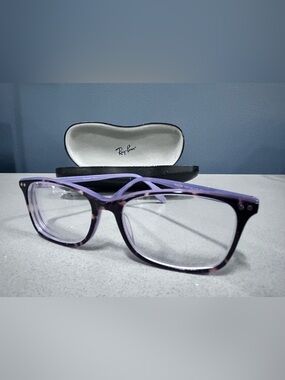 Purple Tortoiseshell RX glasses 
-Glasses only-